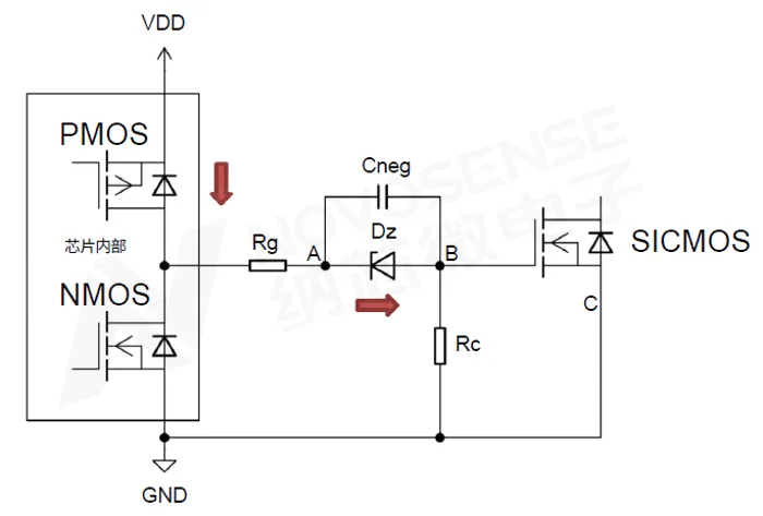 图3 负压生成电路置高时的工作原理.png