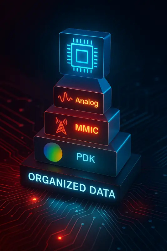 配图1：结构化数据构筑了整个设计层级的基石——从PDK到SoC，实现规模化、可追溯性与AI赋能.jpg